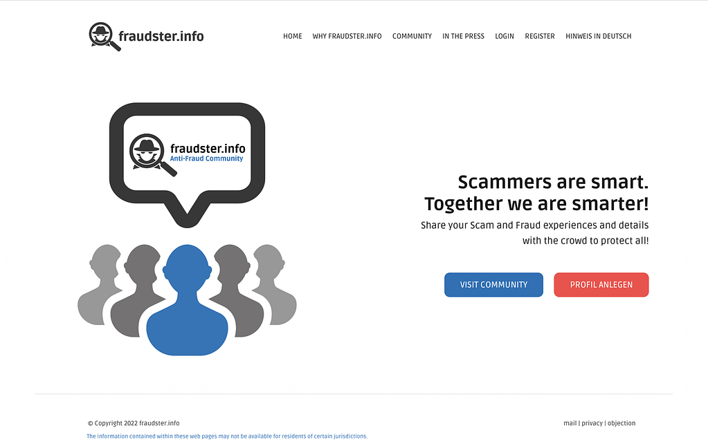 Artefaktum Community – Fraudster.info